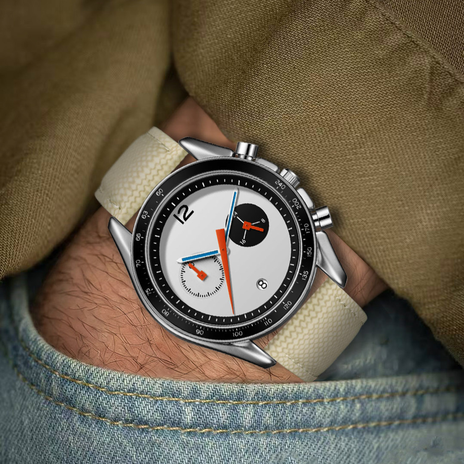 CILOA Vintage Racing Chronogra - Smartwatch Watches Gift For Men review and price
