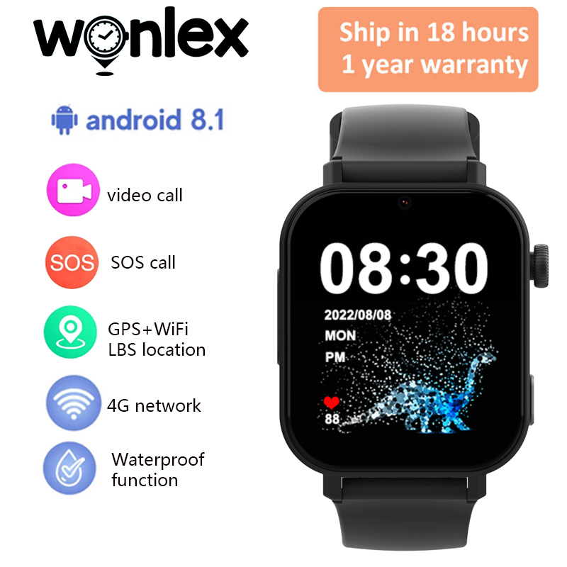 Wonlex KT36 4G Smart Watch Kid - Smartwatch Watches For Kids With Gps review and price