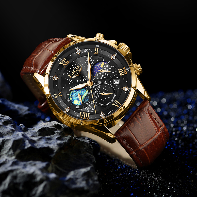 LIGE 2026 Top Luxury Brand Men - Smartwatch Army Watches For Men review and price