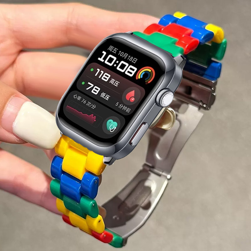 Stylish Candy Color Resin Stra - Smartwatch Stylish Watches For Women review and price