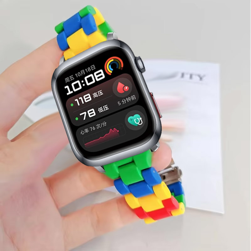 Stylish Candy Color Resin Stra - Smartwatch Stylish Watches For Women review and price