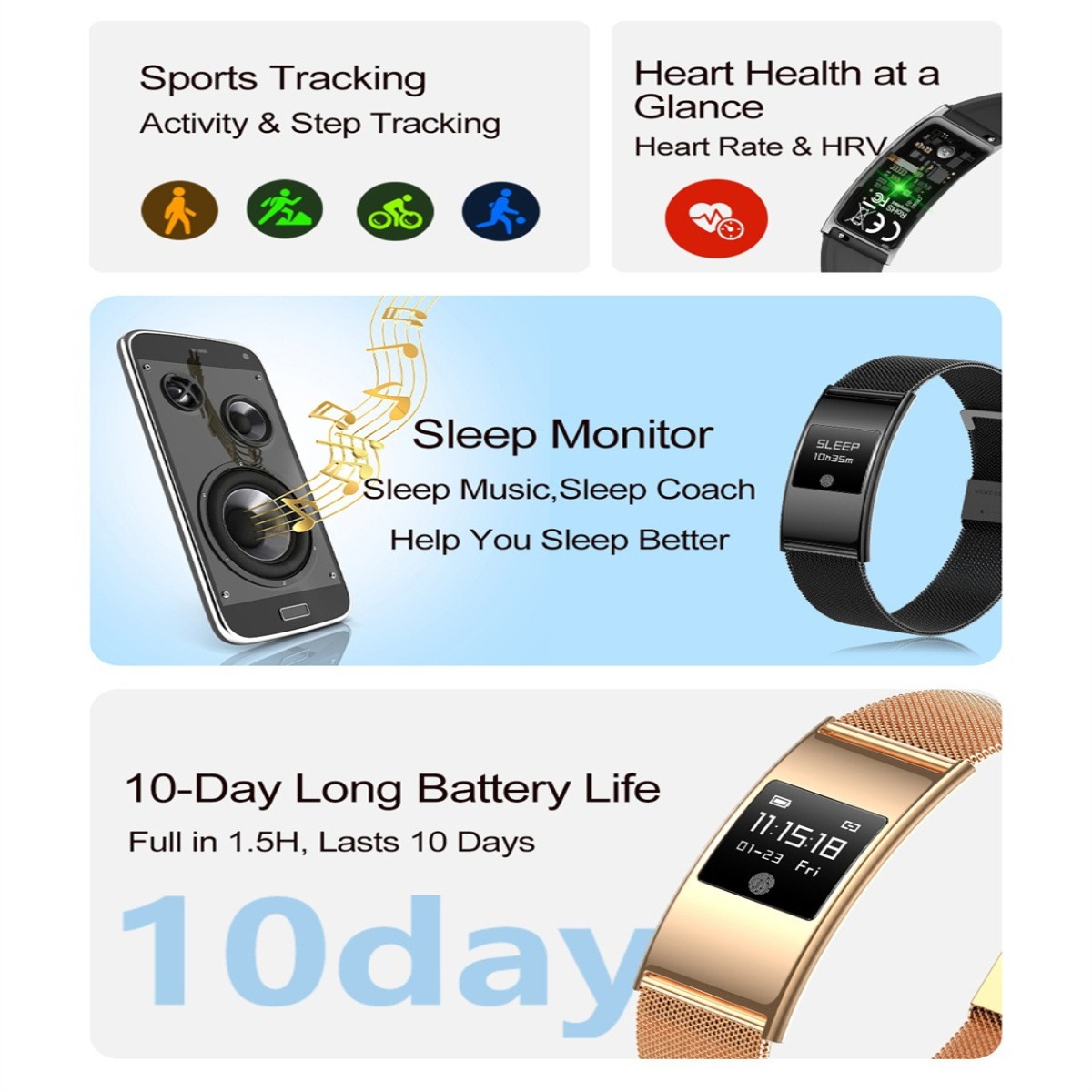 Ultra-Slim Stylish Smart Watch - Smartwatch Stylish Watches For Women review and price