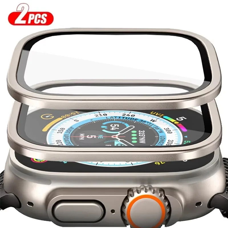 Aluminium Alloy Case+Tempered  - Smartwatch Watches Gift For Men review and price