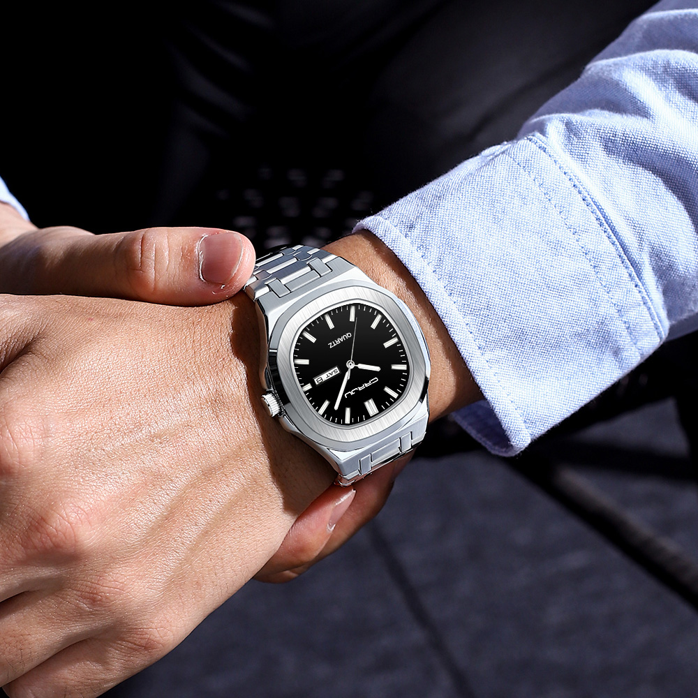 CRRJU 5039 Top Brand Men's Qua - Smartwatch Luxury Watches For Men review and price