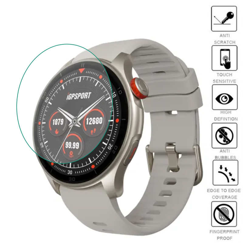 5pcs TPU Soft Smartwatch Clear - Smartwatch English review and price