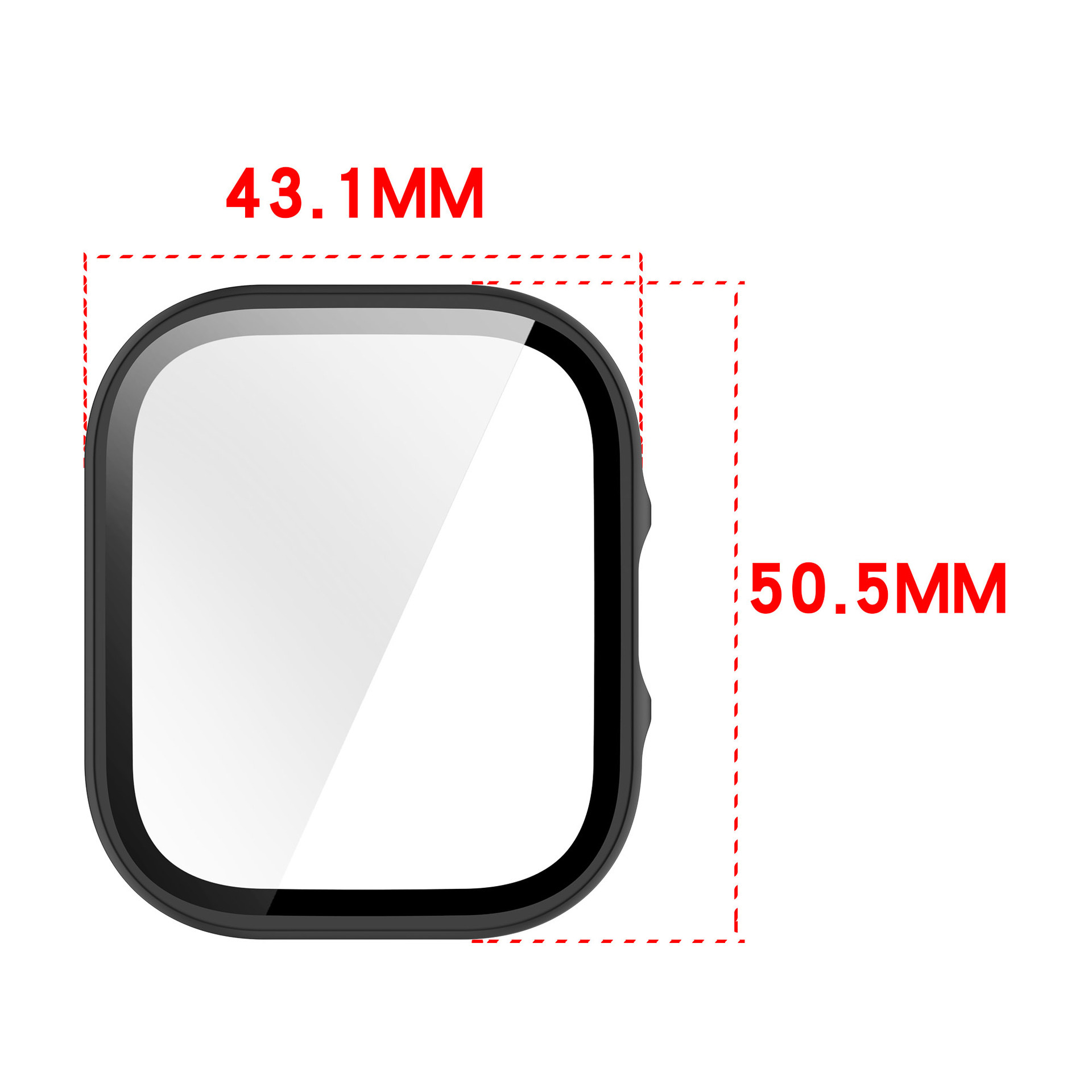 Tempered Glass + Case For Xiao - Watch Redmi review and price