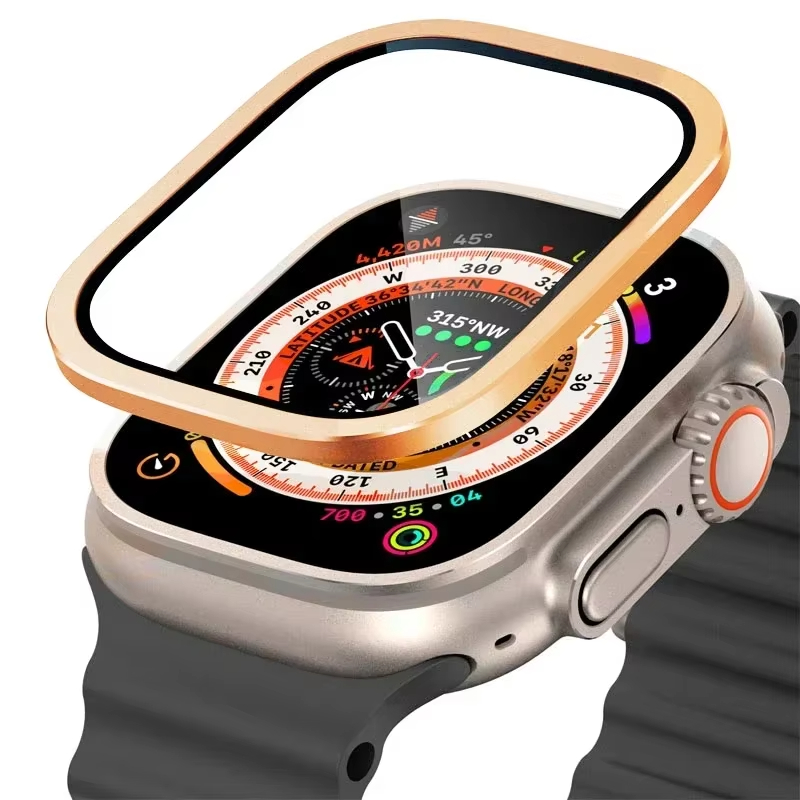 Tempered Glass film for Apple  - Smartwatch Watches Gift For Men review and price