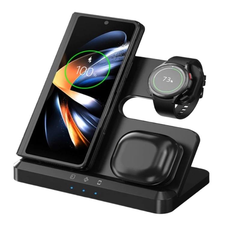 3 in 1 Wireless Charger Statio - Watches Smartwatch Samsung review and price