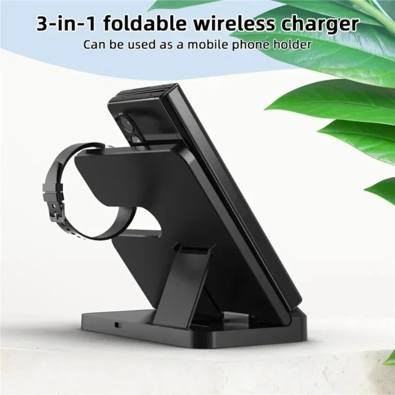 3 in 1 Wireless Charger Statio - Watches Smartwatch Samsung review and price
