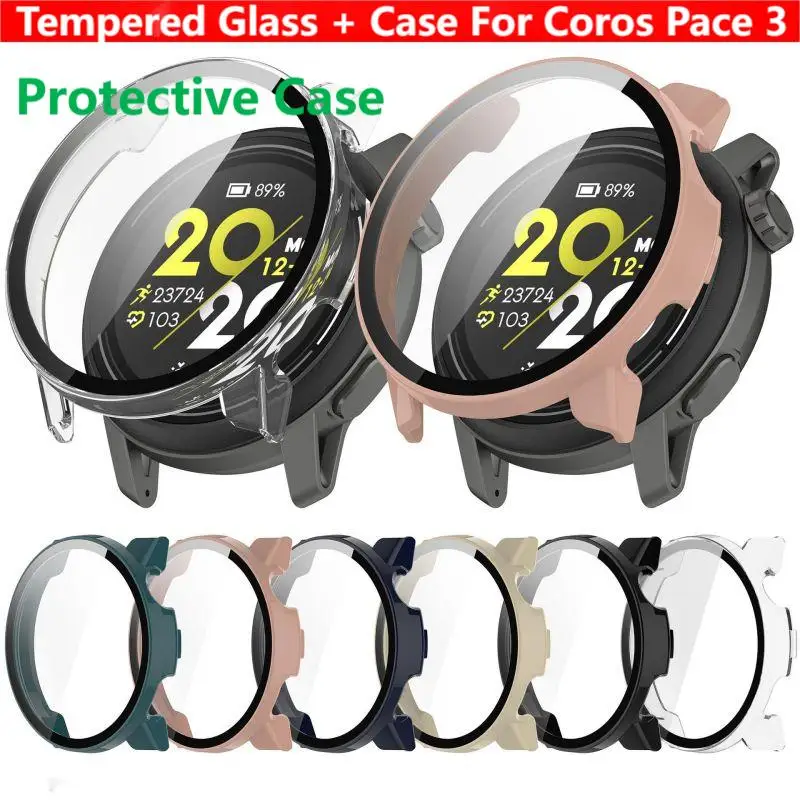 Tempered Glass + Case For Coro - Smartwatch English review and price