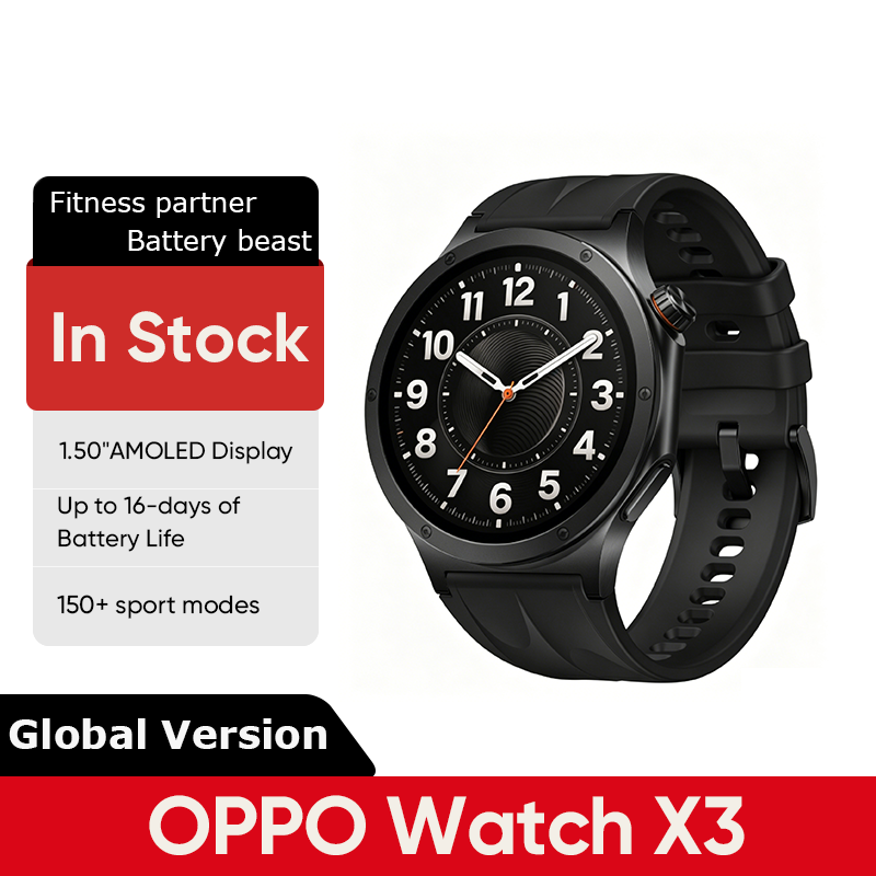 Smart Watch OPPO Watch X3 Glob - Smartwatch Oppo Watch review and price