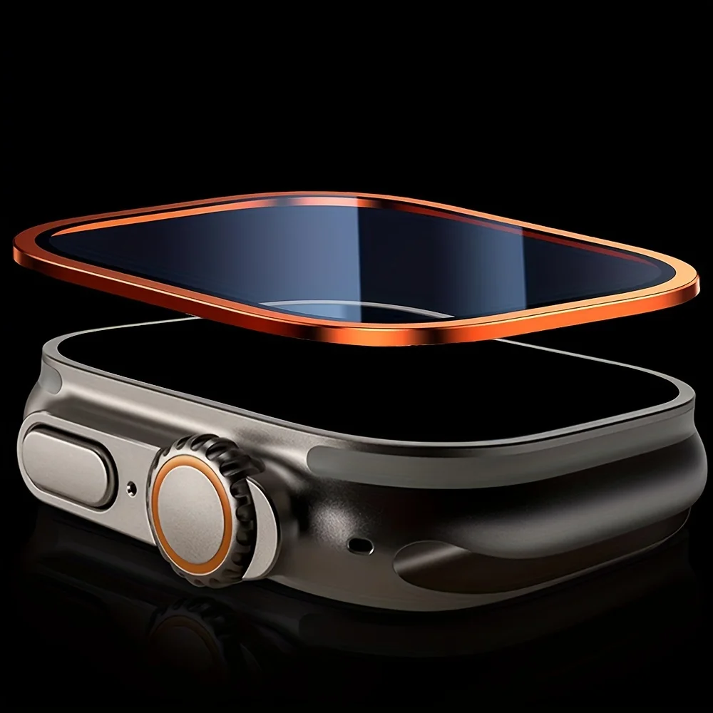 Tempered Glass for Apple Watch - Smartwatch Watches Gift For Men review and price
